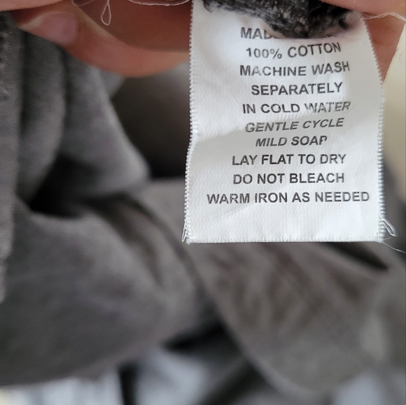 NWOT Entree LS Mens button down shirt gray & leopard print- 100% cotton - Medium - Picture 9 of 9